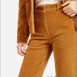 Everlane Corduroy Straight Leg Crop sz 0